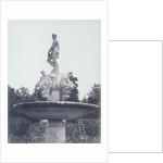 The Neptune Fountain by Giambologna in the Boboli Gardens in Florence Italy, 1855 by Anonymous