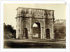 The Arch of Constantine, north side, Rome Italy by James Anderson
