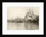 Ships in the port of Great Yarmouth UK by Peter Henry Emerson