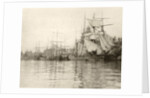 Ships in the port of Great Yarmouth UK by Peter Henry Emerson
