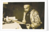 Portrait of Paul Verlaine, reading by Willem Witsen