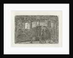 Woman in a stable by Jacob Taanman