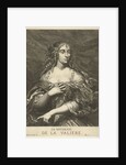 Portrait of Louise Françoise de La Baume Le Blanc de la Vallière by Clement de Jonghe
