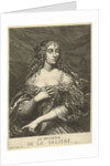 Portrait of Louise Françoise de La Baume Le Blanc de la Vallière by Clement de Jonghe