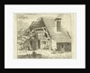 Woman doing the laundry for a farm by Anthonie van den Bos