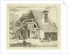 Woman doing the laundry for a farm by Anthonie van den Bos