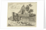 Reed Cutter for the ruin of the house Snaatburg Maarssen by Anthonie van den Bos