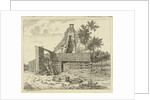 Reed Cutter for the ruin of the house Snaatburg Maarssen by Anthonie van den Bos