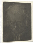 Head of a man with glasses by Anthonie van den Bos