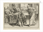 Ananias baptizing Paul by Cornelis Bos