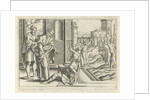 Paul healed a lame by Cornelis Bos