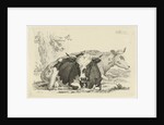 Two cows lying in front of a tree by Anthony Oberman