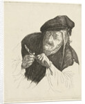 Man entertains his pen by Jabes Heenck