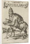 Pope on a pig by Simon onder de Linde