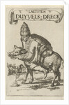 Pope on a pig by Simon onder de Linde