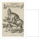 Pope on a pig by Simon onder de Linde