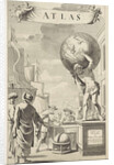 Merchants at a statue of Atlas by Reinier & Josua Ottens