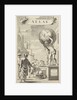 Merchants at a statue of Atlas by Reinier & Josua Ottens