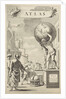 Merchants at a statue of Atlas by Reinier & Josua Ottens
