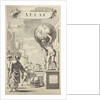 Merchants at a statue of Atlas by Reinier & Josua Ottens