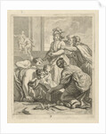 Achilles and the daughters of Lycomedes, J. Alexander Janssens by Victor Honoré Janssens