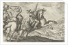 Lion Hunt, Egbert Jansz., Antonio Tempesta by Johann Theodor and Johann Israel de Bry