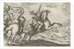 Lion Hunt, Egbert Jansz., Antonio Tempesta by Johann Theodor and Johann Israel de Bry