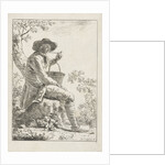 Smoking farmer by Hendrik Kuipers