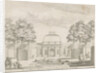 Orangery Honselersdijk, seen from the park by Pieter Loofs
