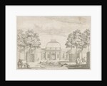 Orangery Honselersdijk, seen from the park by Pieter Loofs