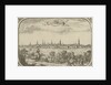 View of the city of Hamburg, Germany by Adriaen Oudendijck