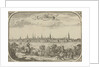 View of the city of Hamburg, Germany by Adriaen Oudendijck