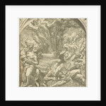 Locusts Plague after the fifth trumpet by Gerard P. Groenning