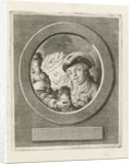 Portrait of the children of Mr. Neccair. The girl with a doll and the boy with a dog by Theodorus de Roode