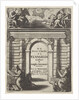Four Evangelists around a gateway by Johannes van Esch I