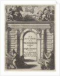 Four Evangelists around a gateway by Johannes van Esch I