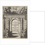 Four Evangelists around a gateway by Johannes van Esch I