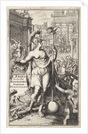 Personification of the city of Rome by Adriaen Schoonebeek