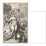 Personification of the city of Rome by Adriaen Schoonebeek