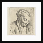 Portrait of an old woman by Peter Snijers