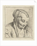 Portrait of an old woman by Peter Snijers