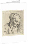 Portrait of an old woman by Peter Snijers