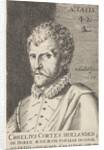 Portrait of Cornelis Cort by Hendrick Hondius I