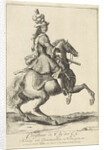 Equestrian Portrait of King Christian V of Denmark and Norway by Nicolaes Visscher II