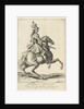 Equestrian Portrait of King Christian V of Denmark and Norway by Nicolaes Visscher II