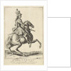 Equestrian Portrait of King Christian V of Denmark and Norway by Nicolaes Visscher II