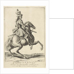 Equestrian Portrait of King Christian V of Denmark and Norway by Nicolaes Visscher II
