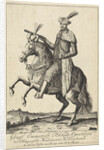 Equestrian Portrait of Imre Thököly by Nicolaes Visscher II