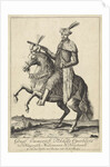Equestrian Portrait of Imre Thököly by Nicolaes Visscher II