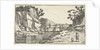 Rocky Landscape with riverwalk by Claes Jansz. Visscher II